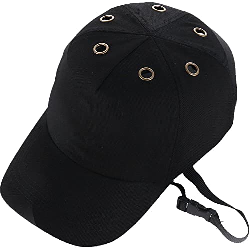 AMOYER Messhelm, Kopfschutz 6 Löcher Bump Cap Work Safety Helm Abs Inner Shell Baseball Hat Style Protective von AMOYER