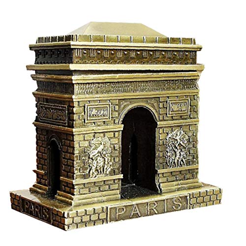 AMOYER Paris Arc De Triomphe Modell Metall 3D Architektur Dekoration Kleine Wohnkultur Element Metall Gebäudemodell von AMOYER