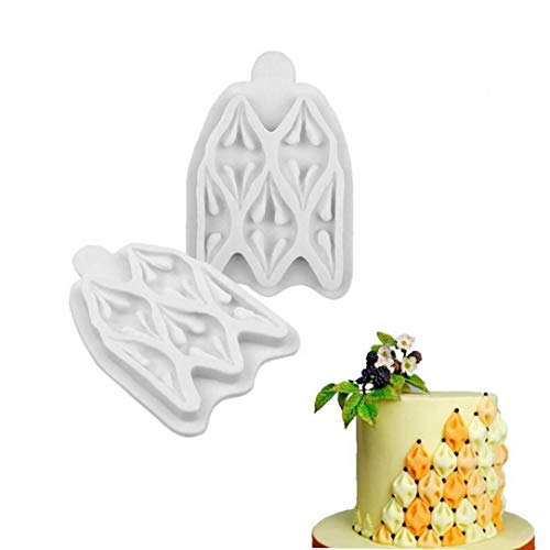 AMOYER Silikon-Fondant-Formen Kreative 3D Flüssig-Blumen-Form Zuckerfertigkeit Schokolade Formt Multifunktionale Mousse Kuchen Verziert Werkzeug AMOYER Silikon-Fondant-Formen Kreative 3D Flüssig-Blumen-Form Zuckerfertigkeit Schokolade Formt Multifunktionale Mousse Kuchen Verziert Werkzeug von AMOYER