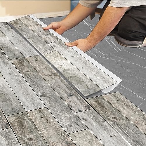 4 Stück Selbstklebende Fliesen, Holzoptik Bodenaufkleber Fliesenaufkleber PVC Bodenbelag Selbstklebend Fliesen Wasserdicht Verschleißfest Möbelfolie für Möbel Küche Bad 15X90CM 4 Stück Selbstklebende Fliesen, Holzoptik Bodenaufkleber Fliesenaufkleber PVC Bodenbelag Selbstklebend Fliesen Wasserdicht Verschleißfest Möbelfolie für Möbel Küche Bad 15X90CM von AMOYUN