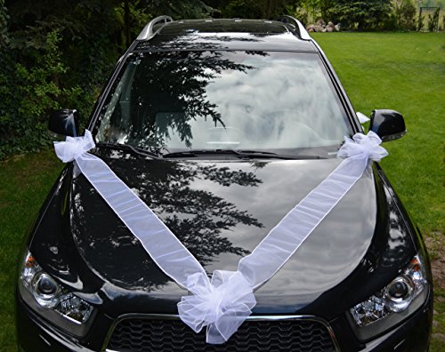 Autoschmuck Autodeko Hochzeit Dekor Verschiedene Variante Komplett (Basis, Basis) von AMP