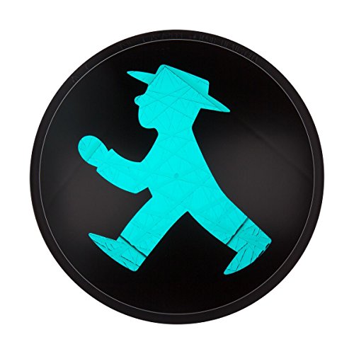 AMPELMANN Ersatzglas aus Kunstoff - Ampelglas Geher gruen von AMPELMANN