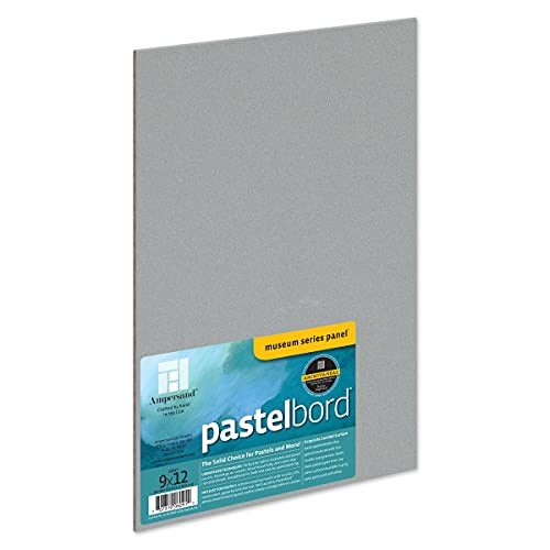 Ampersand Art Supply PB09 Pastel Painting Panel: Museum Series Pastelbord, GRAU, 9" x 12" von AMPERSAND ART SUPPLY