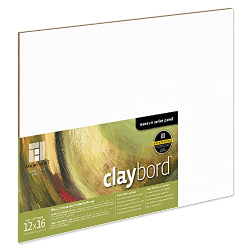 Ampersand Claybord 12 in. x 16 in. Each by Ampersand Claybord 12 in. x 16 in. Each by von AMPERSAND ART SUPPLY