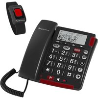 [GEBRAUCHT] B-Ware Amplicomms Telefon Schnurgebunden Notfallarmband Bigtel 50 Alarm Plus Schwarz von AMPLICOMMS
