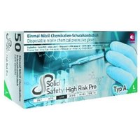 Einweghandschuhe Nitril, high risk pro, puderfrei, Gr. 2XL von AMPRI