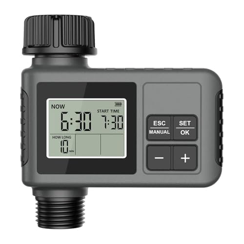 AMRTTWY Bewässerungssteuerung. Automatischer Garten-Timer-Bewässerungsregler Sprinkler-Controller for die Bewässerung von Pflanzen Wassertimer von AMRTTWY