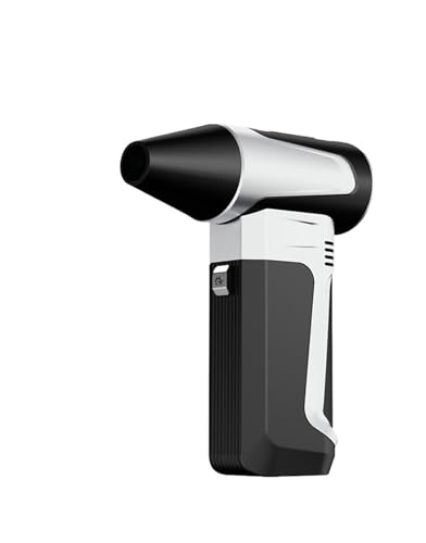 AMRTTWY Tragbarer Luftstaubgebläse. Turbo-Jet-Gebläse, leistungsstarker Luftbläser, bürstenloser Motor, Schneeräumgebläse, Saug-gebläse, Autotrockner mit Beleuchtung .Mini Staubgebläse von AMRTTWY