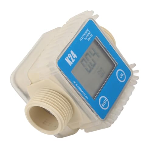 Wasserdurchflussmesser, K24 LCD Digital Fuel Flow Meter Weit verbreitet for Chemikalien Wasser für die Gartenschlauchbewässerung Wasserdurchflussmesser, K24 LCD Digital Fuel Flow Meter Weit verbreitet for Chemikalien Wasser für die Gartenschlauchbewässerung von AMRTTWY