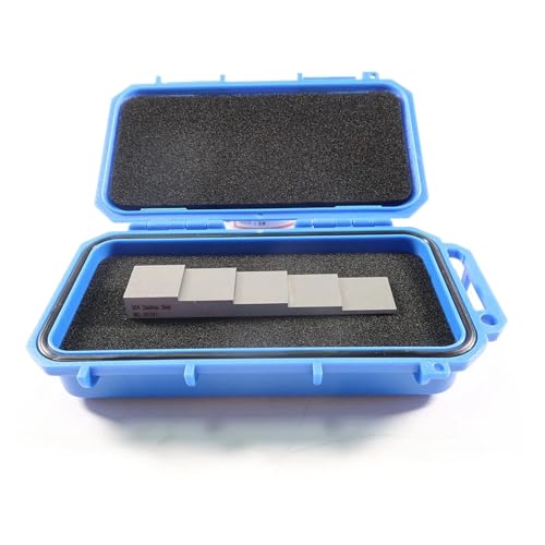 Dickenkalibrierblock. 5-stufiger Metrischer Block 2-4-6-8-10 Mm 304 Edelstahl-Kalibrierungstestblock .NDT von AMRTTWY