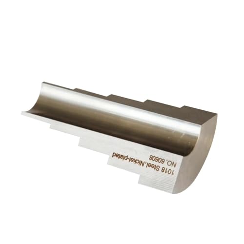 Dickenkalibrierblock. NDT UT-Testblöcke 1018 Kohlenstoffstahl, gebogener 5-Stufen-Block for Ultraschall-Dickenmessgerät .NDT(0.100-0.500 Steel) von AMRTTWY