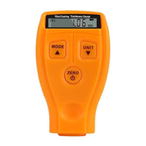 Digitales Dickenmessgerät, 2Pcs Auto Digitale Malerei Detector Meter Mini LCD Beschichtung Dicke Gauge Automotive Digitale Kalibrierung Messgerät A2BB,Industrie(For Orange) von AMRTTWY