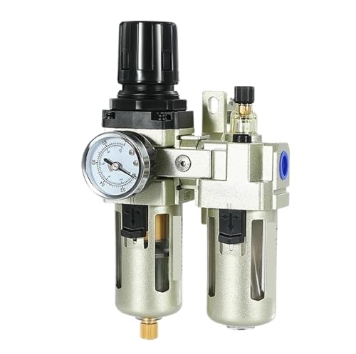 Druckregler. AC2010-02 AC3010-03 AC4010-04 Pneumatische Druckregler Ventil Öl Wasser Separator For Kompressor Luftfilter(AC4010-04) von AMRTTWY