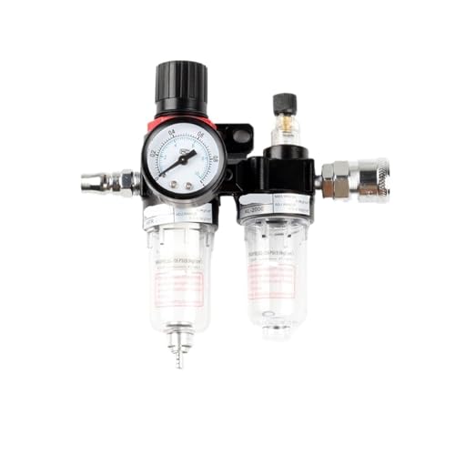 Druckregler. AFC2000-Filter For Kompressor-Öl-Wasserabscheider-Regler-Falle-Filter Airbrush-Luftdruckminderventil(With quick fitting) von AMRTTWY