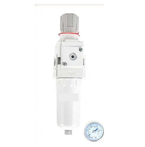 Druckregler. Luftdruckreduzierfilter Luftregulierventil Automatische Entleerungsfunktion(AW20-01BCG-2-B) von AMRTTWY