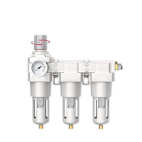 Druckregler. Luftkompressorfilter Öl-Wasserabscheider Pneumatischer Luftregler(W 6mm fitting) von AMRTTWY