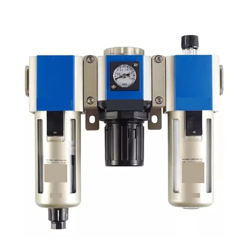 Druckregler. Pneumatisches Luftfilterregler-Dreifachdruckregelventil Mit Ölnebelabscheider For Kompressorsystem(GC400-15) von AMRTTWY
