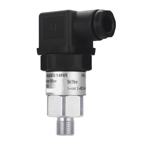 Drucktransmitter, Mechanischer Druckschalter Membran-Kolbenmembran-Controller 0,8-5bar 30-300bar Druckregelung 5-50bar,Industrieller Drucksensor(1-12bar) von AMRTTWY