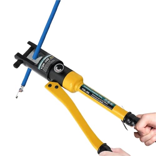 Manuelles hydraulisches Crimpwerkzeug, 12 Tonnen Hochleistungs-Hydraulik-Draht-Crimper-Kabelschuh-Terminal-Crimpwerkzeug For Elektroarbeiten Manuelles hydraulisches Crimpwerkzeug, 12 Tonnen Hochleistungs-Hydraulik-Draht-Crimper-Kabelschuh-Terminal-Crimpwerkzeug For Elektroarbeiten von AMRTTWY