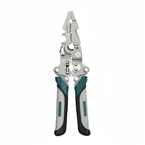 Manuelles hydraulisches Crimpwerkzeug, 16-in-1 Faltbare Abisolierzange, Pulley Design Multifunktions Elektriker Splitter Wickelzange Crimpen Hand Manuelles hydraulisches Crimpwerkzeug, 16-in-1 Faltbare Abisolierzange, Pulley Design Multifunktions Elektriker Splitter Wickelzange Crimpen Hand von AMRTTWY