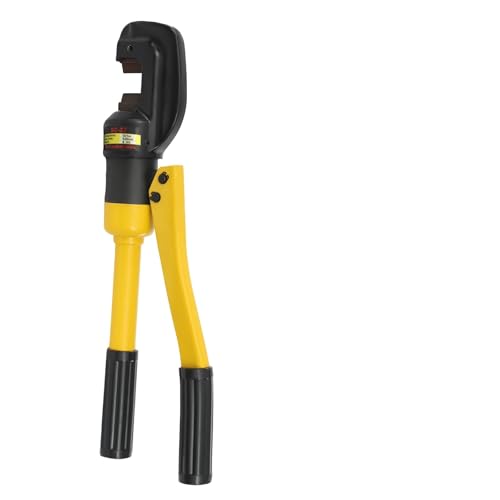 Manuelles hydraulisches Crimpwerkzeug, Hydraulischer Bewehrungsschneider, tragbares Schneidwerkzeug mit 13 t Crimpkraft und C-förmigem Kopf for einfachen Formwechsel und Stahl 22 mm von AMRTTWY