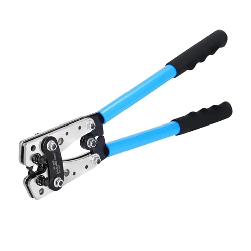 Manuelles hydraulisches Crimpwerkzeug, Kabelschuh-Crimpwerkzeug Mit 10 Kupferdrahtösen, Stück Doppelwandigen, Selbstklebenden Schrumpfschläuchen For Elektrische Crimper(1 set) von AMRTTWY