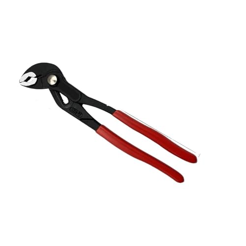Manuelles hydraulisches Crimpwerkzeug, Verstellbarer Mini-Schraubenschlüsselsatz 7/10/12 Zoll Crescent Kleine Rohrzange Schaltschlüssel Pumpenklemme Multifunktions-Handwerkzeug(12 inch) von AMRTTWY