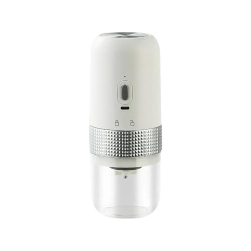 Mobile Kaffeemaschine. Automatische Kaffeemühle, Tragbares USB-Ladegerät, Küchenwerkzeug .Tragbare Kaffeemaschine(White) von AMRTTWY