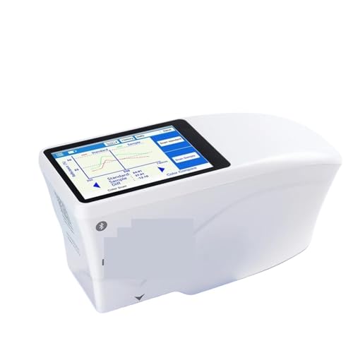 Tragbares Kolorimeter, Spektralphotometer Tragbares Kolorimeter CIE Lab CMYK RGB Farbtester Pantone NCS RAL Farbanpassung for Lackbeschichtung, Farbmessgerät von AMRTTWY