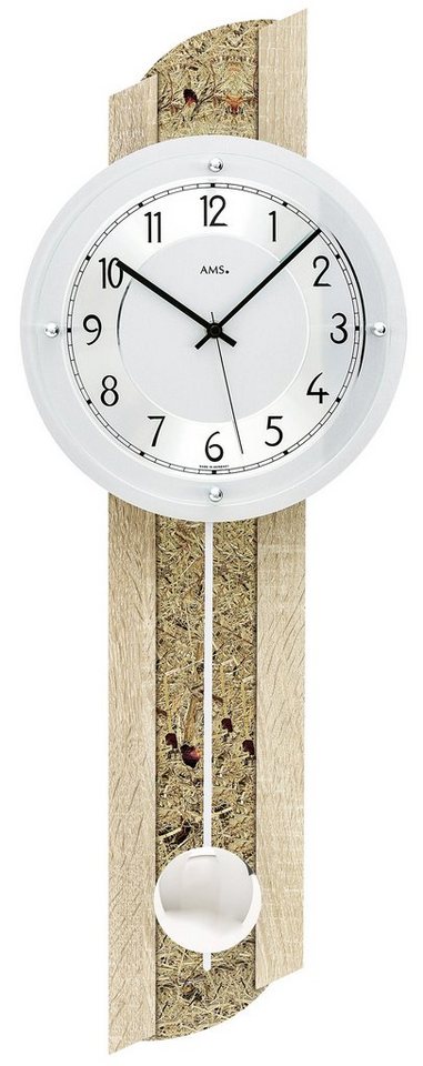 AMS Pendelwanduhr Wanduhr mit Pendel AMS 5324 AMS Pendelwanduhr Wanduhr mit Pendel AMS 5324 von AMS