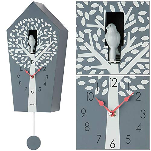 AMS 7287 Wall Clock Pendeluhren von AMS