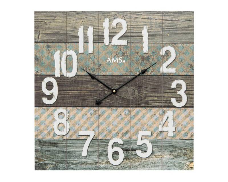 AMS Wanduhr AMS Wanduhr WOOD HIPPIE von AMS