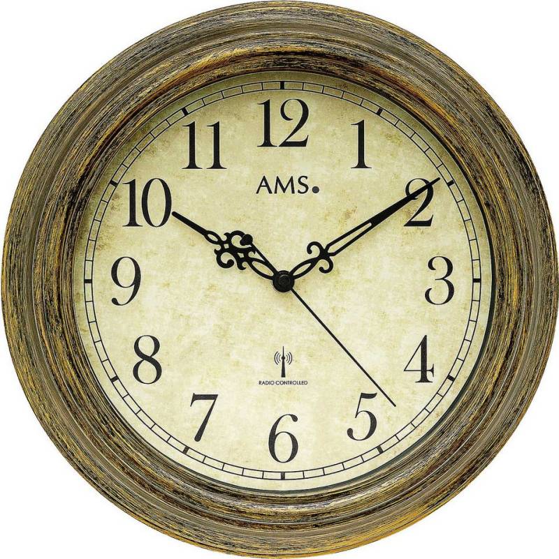 AMS Wanduhr Funkwanduhr - AMS Modell: 5575 von AMS