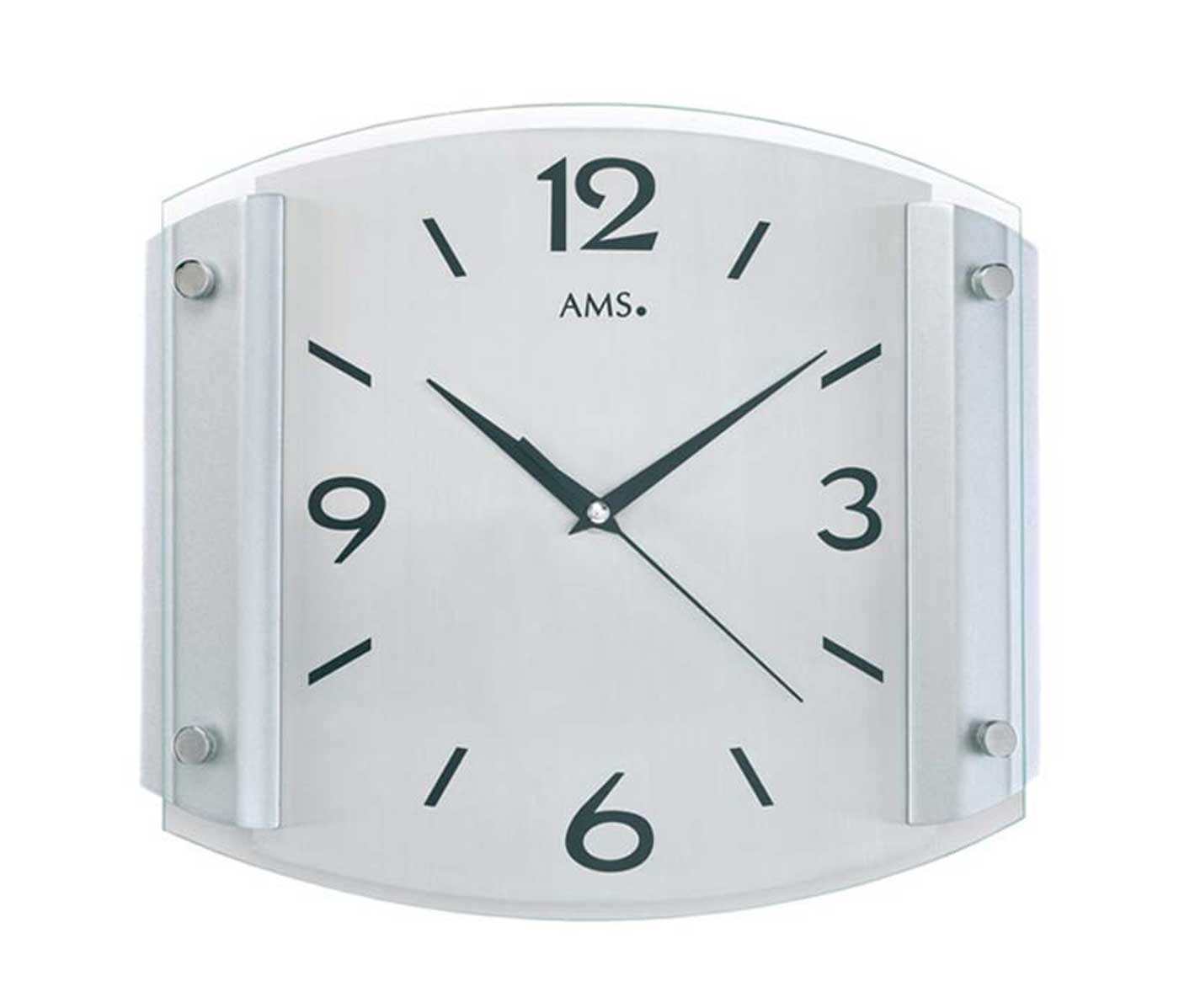 AMS Wanduhr Funkwanduhr modern 30 x 26 x 5 cm - AMS Modell: 5938 AMS Wanduhr Funkwanduhr modern 30 x 26 x 5 cm - AMS Modell: 5938 von AMS