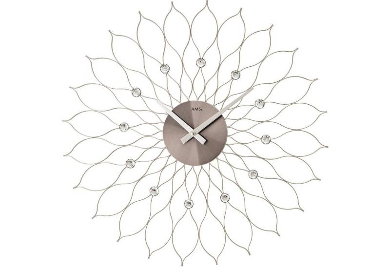 AMS Wanduhr W9608 (Quarzuhr,Wohnzimmer,Esszimmer,Küche,Arbeitszimmer,Büro,Flur) von AMS