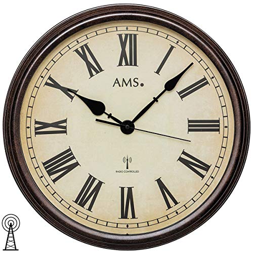 CV Ams 5977 Wanduhr Funk Funkwanduhr Analog Rund Antik Vintage Retro CV Ams 5977 Wanduhr Funk Funkwanduhr Analog Rund Antik Vintage Retro von AMS