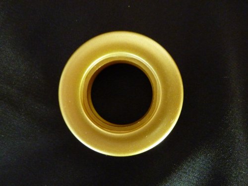 Ösen Kunststoffösen Gardine, Stoffösen 30 STK. rund, versch.Fb. u. Größen (Gold matt, 36 mm) von AMS