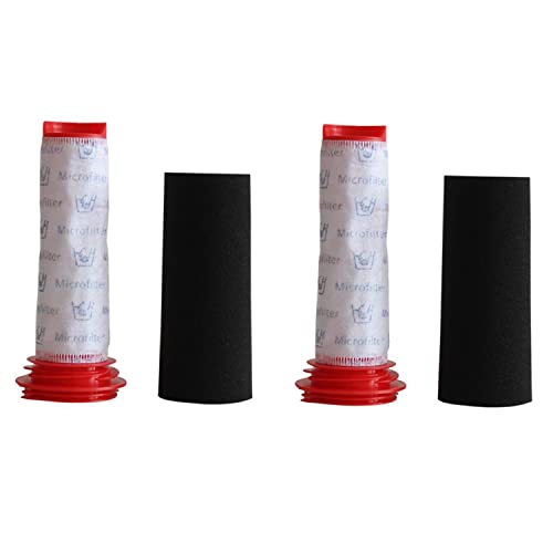 AMSAMOTION 2 Stück Waschbare Filter Staubsaugerfilter Set für Bosch Athlet BCH6 Serie BCH6L2560 BCH6L2561 BCH6ZOOO Zoo'o ProAnimal BCH6ATH25 Akku Handstaubsauger Filter Set kompatibel Bosch 00754176 von AMSAMOTION