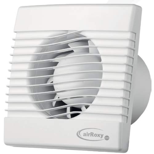 AMS Bad-Lüfter Wand-Ventilator Leise pRim TOP Ø 100 TS-mit Nachlaufrelais von AMSLIGHT
