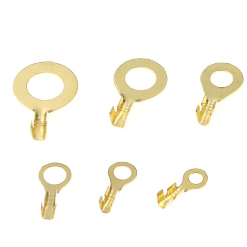 AMSLSIU 1 Box Crimpprägen Formkabelschuh Kaltgepresster DIY Ringabschluss Hitzebeständiger M3 M10 Steckverbinder für Haushaltsgeräte AMSLSIU 1 Box Crimpprägen Formkabelschuh Kaltgepresster DIY Ringabschluss Hitzebeständiger M3 M10 Steckverbinder für Haushaltsgeräte von AMSLSIU