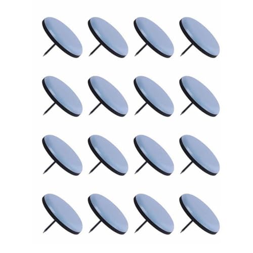 AMSLSIU 20x langlebige und stilvolle Möbelgleiter für Jede Oberfläche, die Abriebfeste Möbelnagel Tischfüße Gleitpads bewegt, 25MM von AMSLSIU
