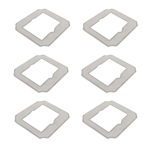 AMSLSIU 6 Paket/los Fenster Reinigung Roboter Tuch Set Gewährleistung Hervorragende Leistung Und Haltbarkeit Polyester Glas Wisch Tuch von AMSLSIU
