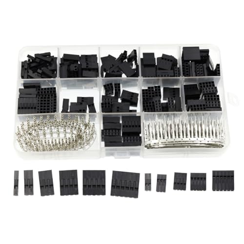 AMSLSIU 620 Stück Drahtverbinder Einfache Installation Professionelle Crimpklemmen Gehäuse Kit Elektrische Geräteverkabelung von AMSLSIU
