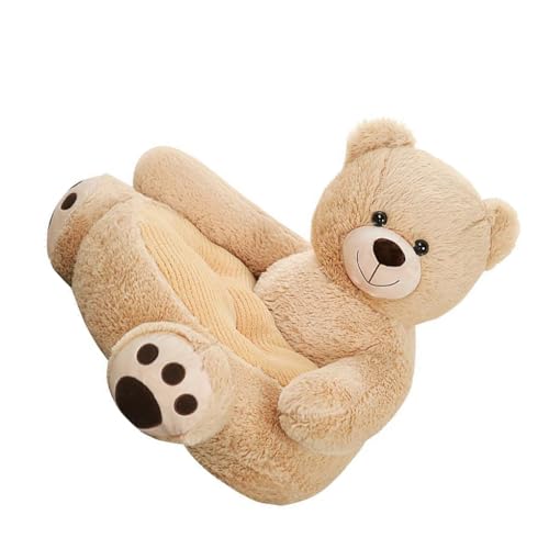 AMSLSIU Bequemer und weicher Kindersofa Sitz, vielseitiger Einhorn Plüschstuhl, Polyester Stuhl, Plüsch Sitz, Teddybär von AMSLSIU