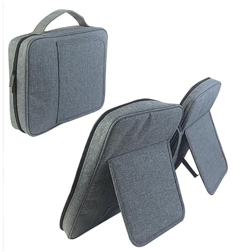 AMSLSIU Bücherständer zur Aufbewahrung elektronischer Produkte Mobiler Rucksack Handheld zum einfachen Tragen und Aufbewahren von Gegenständen des täglichen Bedarfs, grau AMSLSIU Bücherständer zur Aufbewahrung elektronischer Produkte Mobiler Rucksack Handheld zum einfachen Tragen und Aufbewahren von Gegenständen des täglichen Bedarfs, grau von AMSLSIU