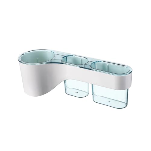 AMSLSIU Fönhalter Wandmontiertes Gebläsegestell Heimwohnheim Waschraum Badezimmer Schlafzimmer Dusche Organizer Tablett Regalständer von AMSLSIU