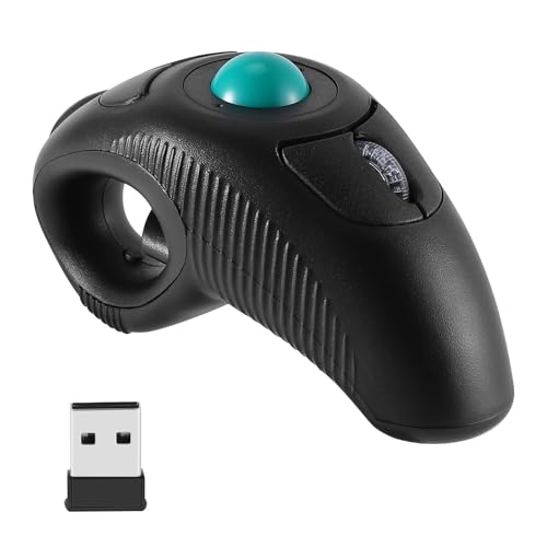 AMSLSIU Gaming 2.4G Wireless Mouse Home Meeting Room Computer Ergonomischer 1000DPI Handhilfe Track Ball Mäuse USB Empfänger AMSLSIU Gaming 2.4G Wireless Mouse Home Meeting Room Computer Ergonomischer 1000DPI Handhilfe Track Ball Mäuse USB Empfänger von AMSLSIU
