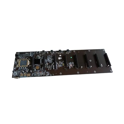 AMSLSIU HM65 Motherboard Mining Board Direct Plug 8 Card Slot 67MM Solid State Computer Stabile Teile Gute Wärmeableitung von AMSLSIU