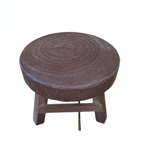 AMSLSIU Holzhocker Robuster und stabiler Ständer für Lieblingspflanzen Holzpflanzenständer Kleiner Holzhocker Holzständer Kleiner Hocker von AMSLSIU