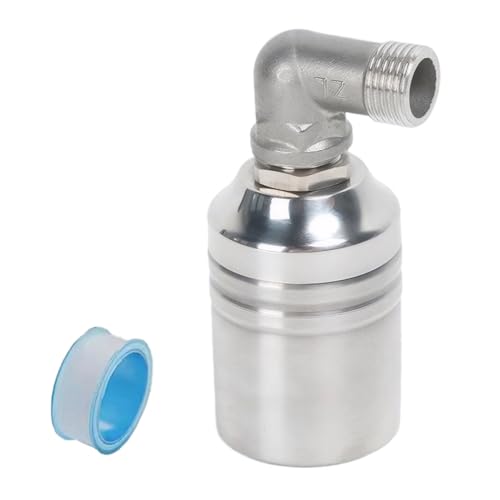 AMSLSIU Mini Schwimmerventil für Viehwassertank, automatische Abschaltung, Kugelhahn, automatische Abschaltung, Mini Schwimmerventil, Kugelhahn für Wassertank, 4 Punkte Seitenwasser AMSLSIU Mini Schwimmerventil für Viehwassertank, automatische Abschaltung, Kugelhahn, automatische Abschaltung, Mini Schwimmerventil, Kugelhahn für Wassertank, 4 Punkte Seitenwasser von AMSLSIU